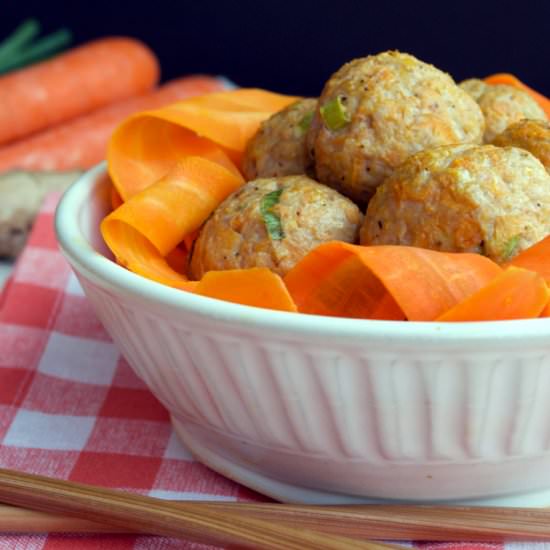 Carrot Ginger Meatballs