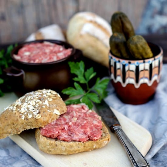 Goose Tartare