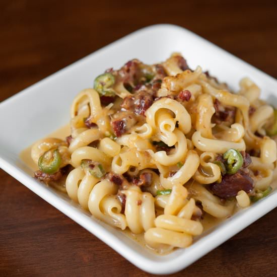 Bacon Jalapeno Mac n Cheese
