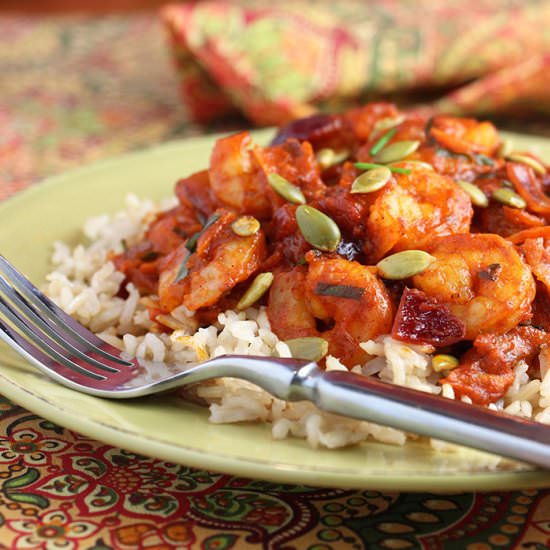 Easy Weeknight Tandoori Shrimp