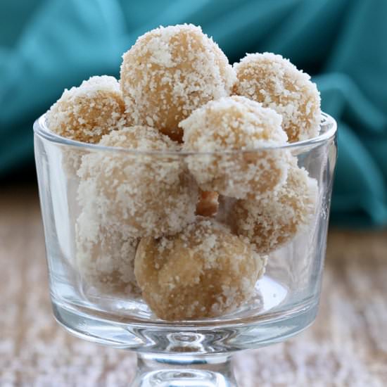 Fudgy Coconut Ladoo