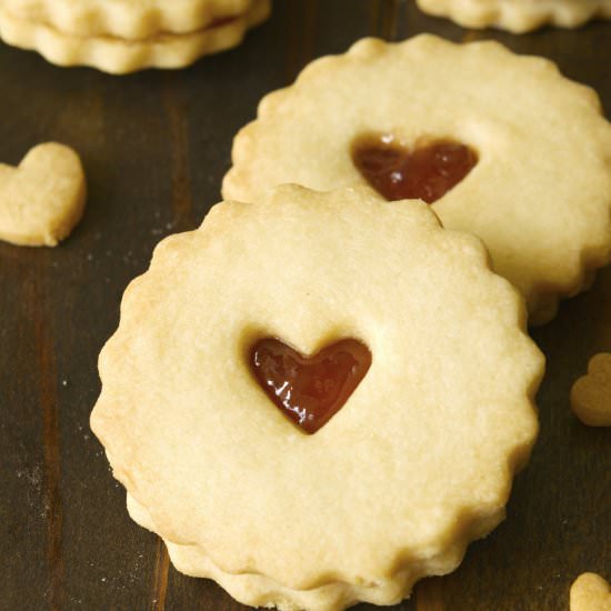 Jammie Dodger Cookies