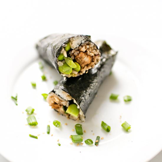 Teriyaki Chicken Sushi Burrito