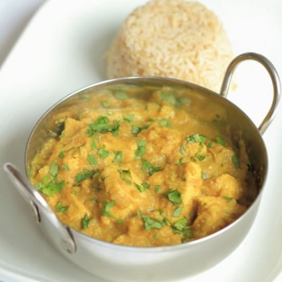 Lighter Chicken Korma