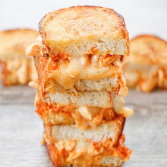 Chicken Enchiladas Grilled Cheese