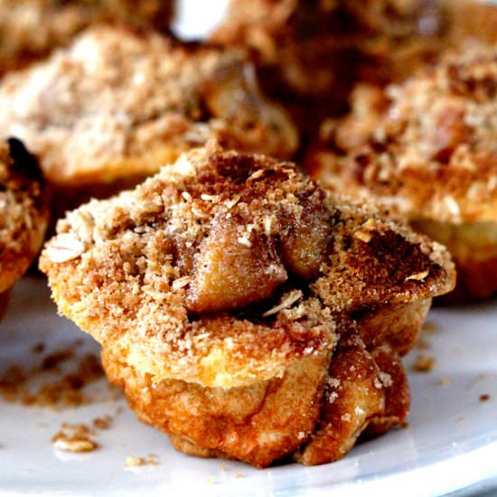 Apple Pie Pancake Bowls