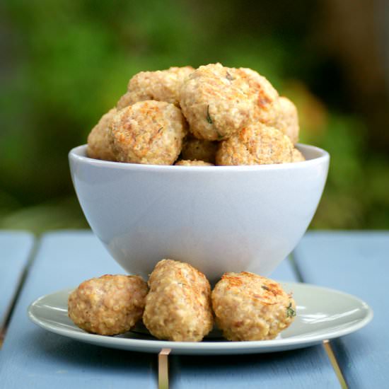 Healthy Baked Quinoa Meatballs