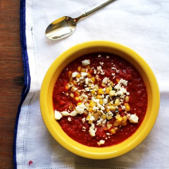 Roasted Red Pepper Soup