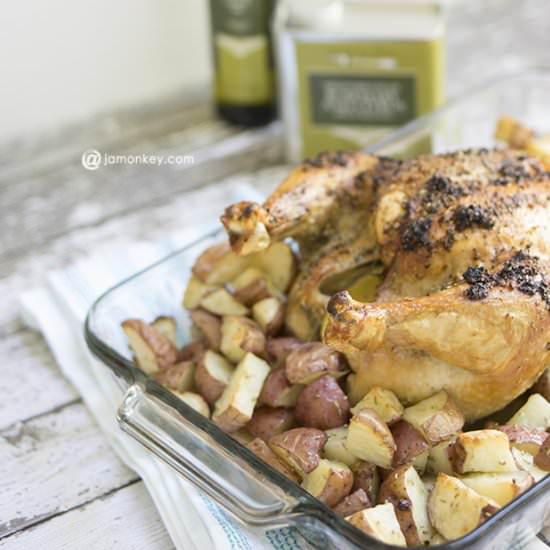 Roasted Rosemary Citrus Chicken
