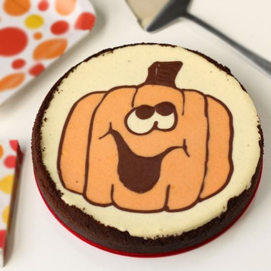 Jack-O-Lantern Cheesecake