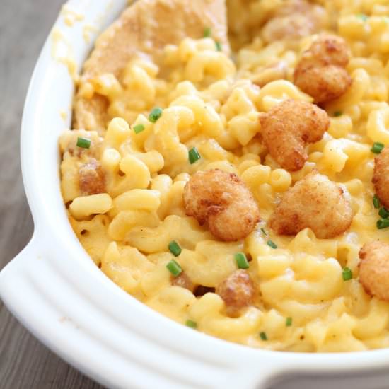 3 Cheese Shrimp Macaroni and Cheese