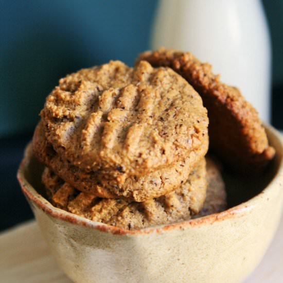 5-Ingredient Peanut Butter Cookies