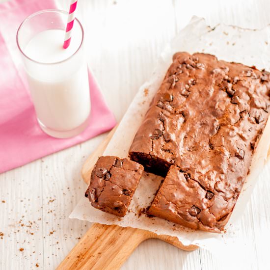 Simple Gluten-Free Walnut Brownie