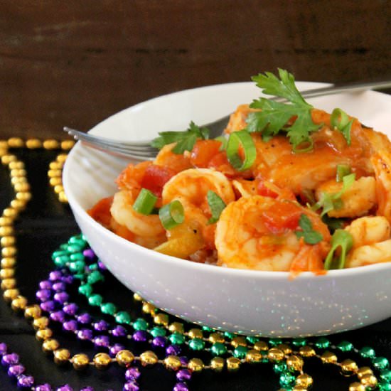 Cajun Shrimp Coubion with Fish