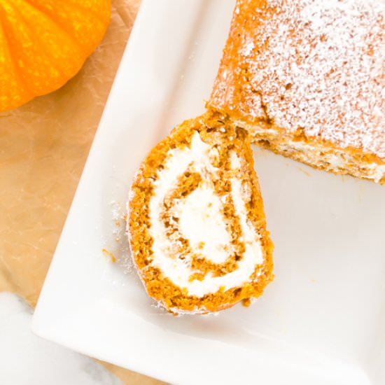 Pumpkin Cake Roll