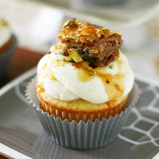 Baklava Cupcakes