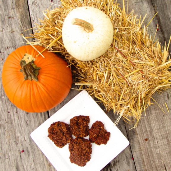 Toasted Pecan Pumpkin Cookies!