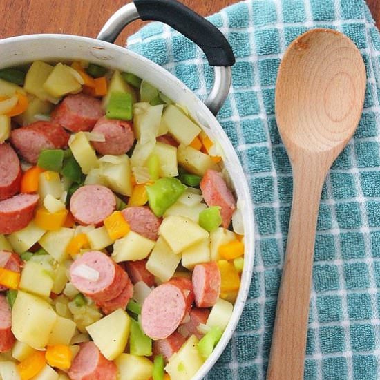 Sausage and Hash Skillet