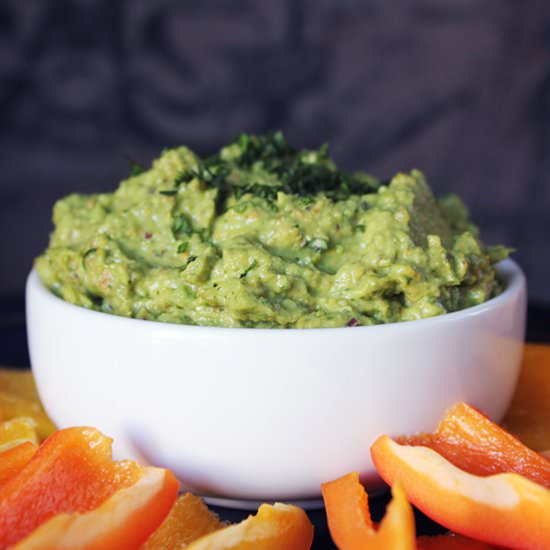 Pistachio Guacamole