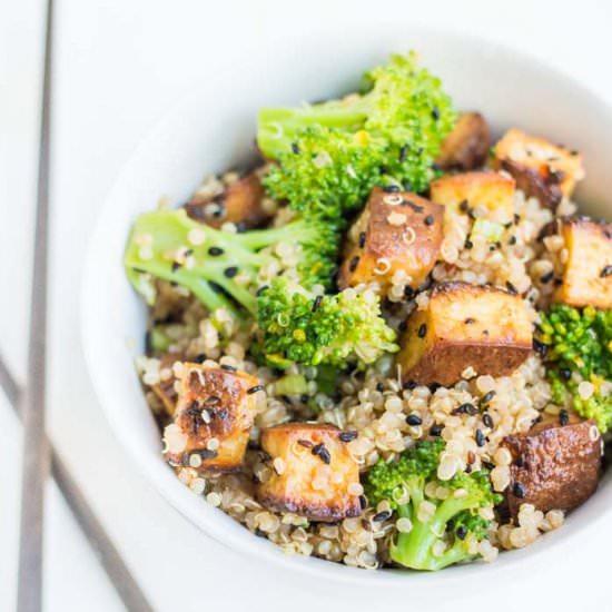 Vegetarian Quinoa Stir-Fry