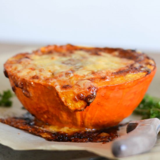 Stuffed Hokkaido Pumpkin