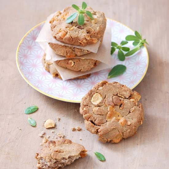 Goat Cheese and Chestnut Cookies