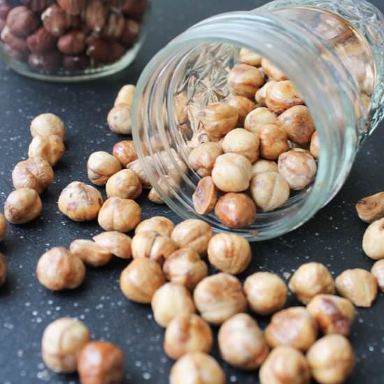 How to Peel & Roast Hazelnuts
