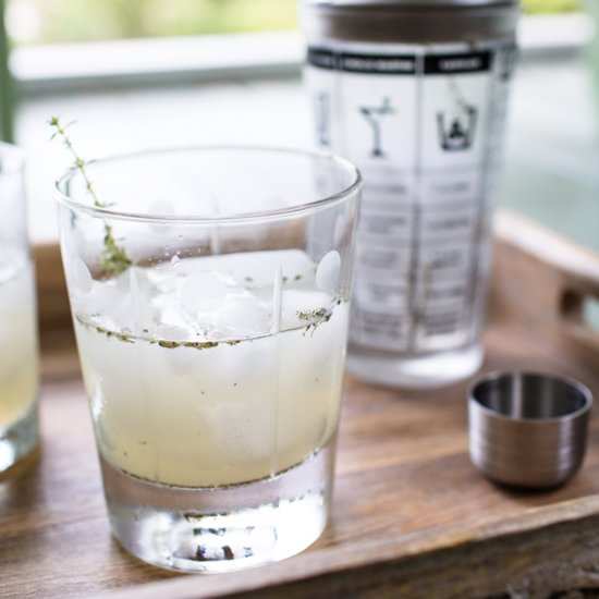 Limoncello-Gin Cocktail