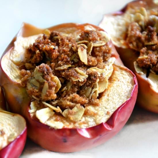 Vegan Baked Apples