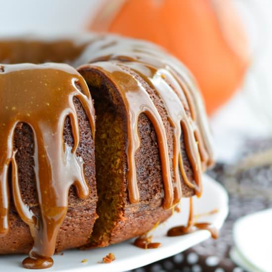 Chocolate Chunk Pumpkin Cake