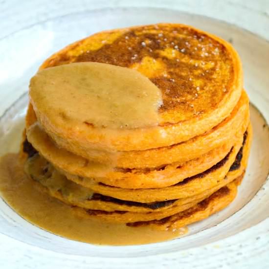 Maple Sea Salt Sweet Potato Pancake