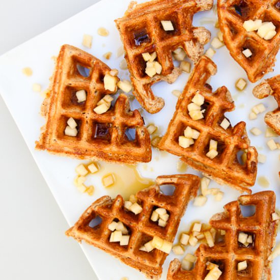 Apple Cinnamon Waffles