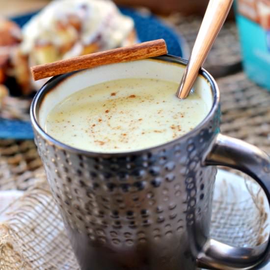Slow Cooker White Hot Chocolate