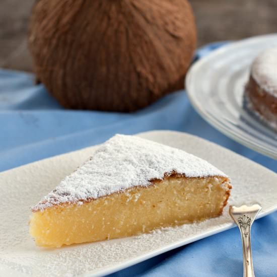 Condensed Milk and Coconut Cake