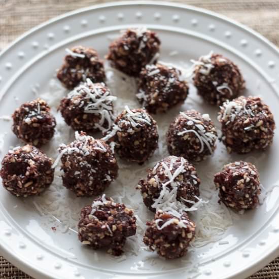 Almond Joy Energy Bites