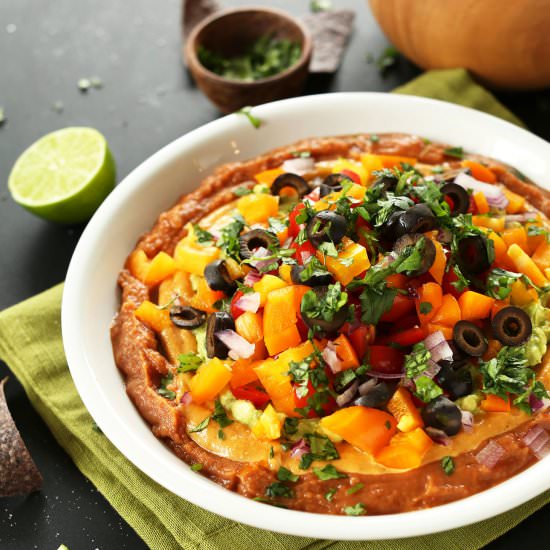 Vegan Mexican 7 Layer Dip
