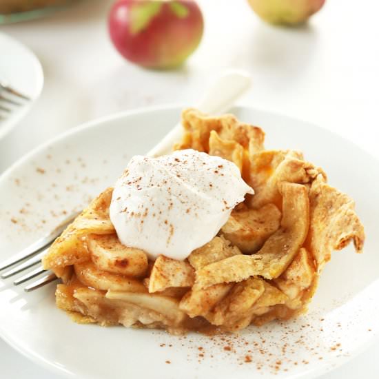 Pumpkin Spiced Apple Pie