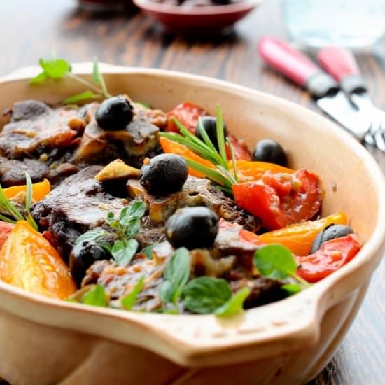 Greek Style Lamb