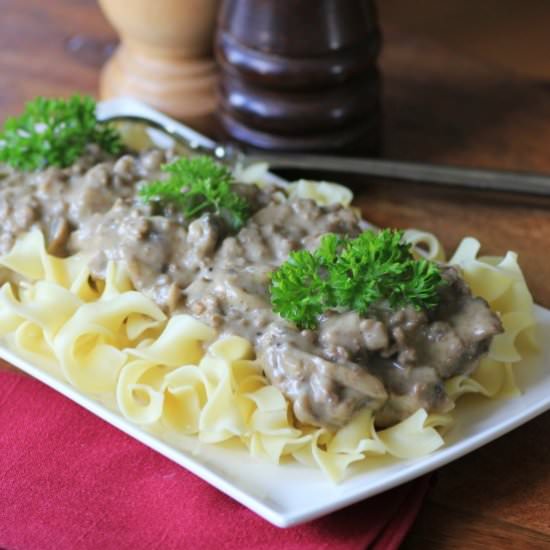Hamburger Stroganoff