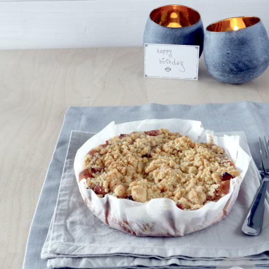 Apple Crumble Cake