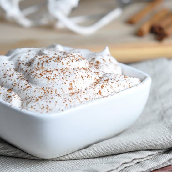 Cinnamon Whipped Cream