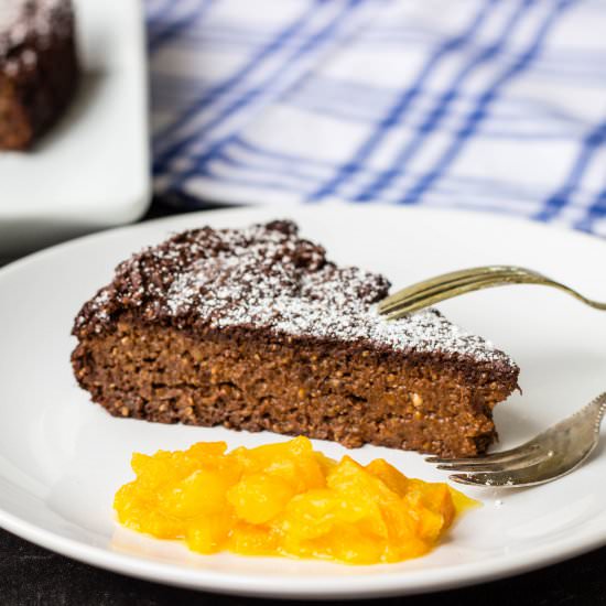 Flourless Chocolate Orange Cake