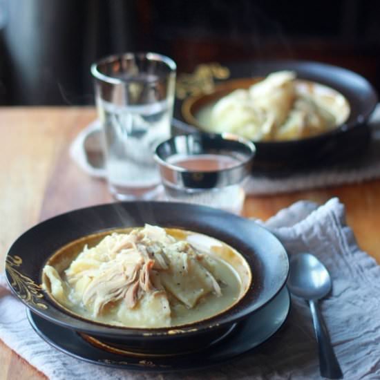 Homestyle Chicken and Dumplings