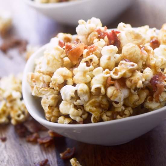 Caramel Bacon Popcorn