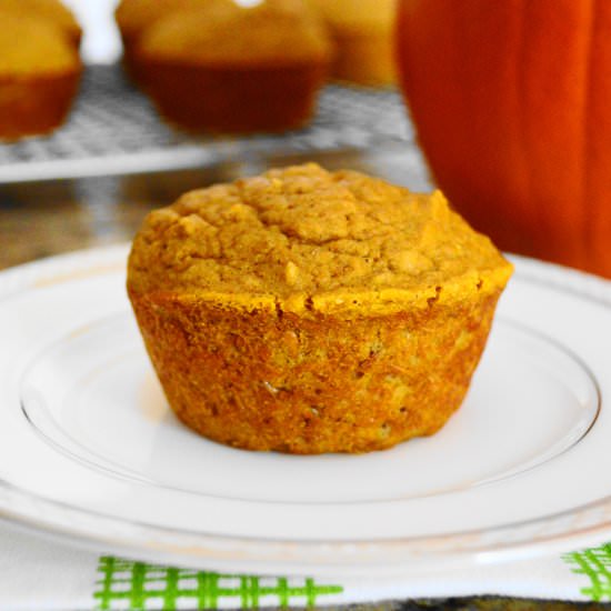 Pumpkin Spiced Ginger Muffins