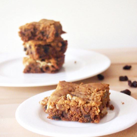 Gluten Free Peanut Butter Blondies