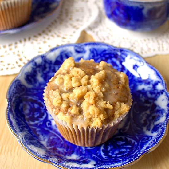 Iced Latte Crumble Muffins