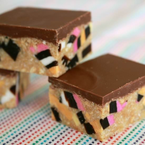 Licorice Allsort Slice