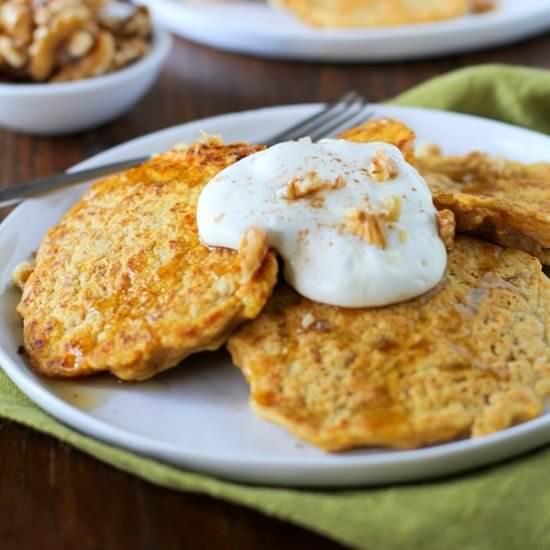 Butternut Squash Pancakes