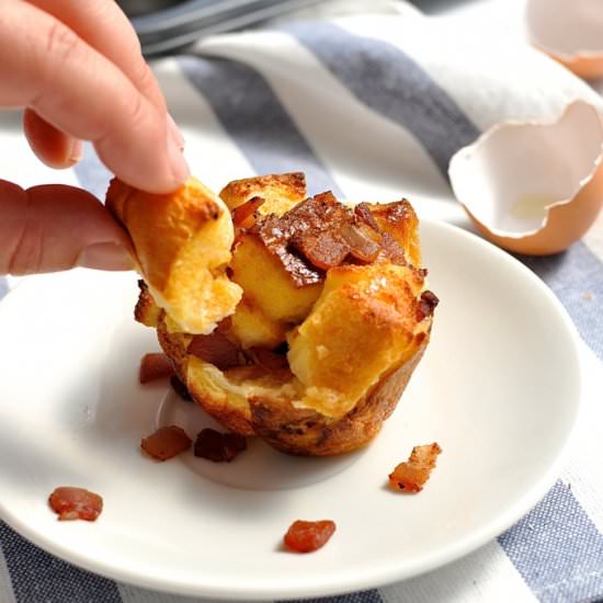 Bacon French Toast Muffins